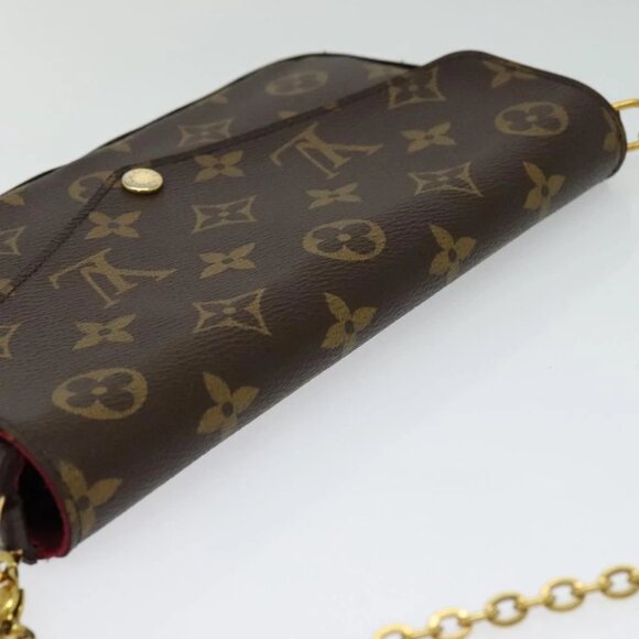 LOUIS VUITTON Monogram Wallet Pochette Felice Shoulder Bag M61276 Auth yk18018 - Picture 9 of 15